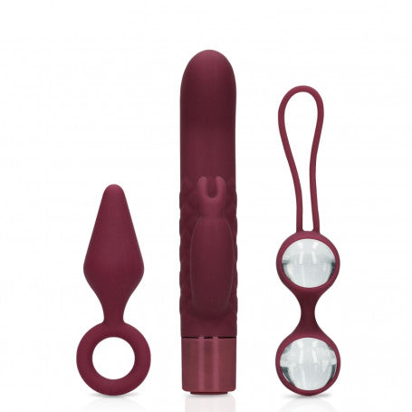 KIT SEX TOYS PER DONNA (S)EXPLORE TOY KIT FOR HER DARK CHERRY